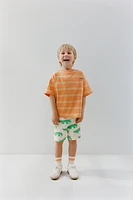 BOBBY SMALL © STRIPED T-SHIRT