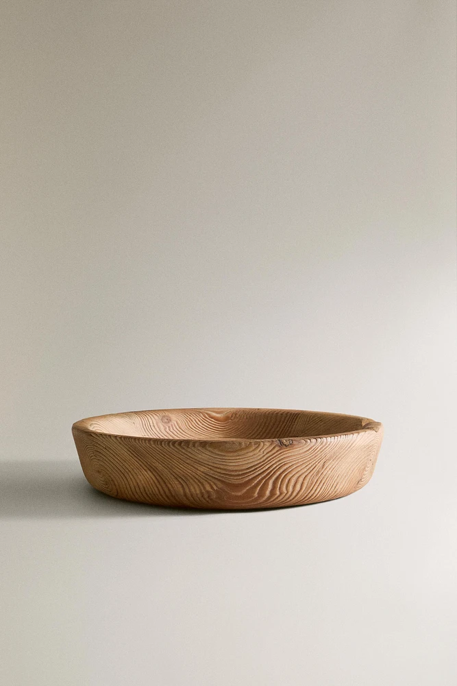 DECORATIVE WOODEN BOWL