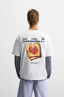 LIMITED EDITION TOAST PRINT T-SHIRT