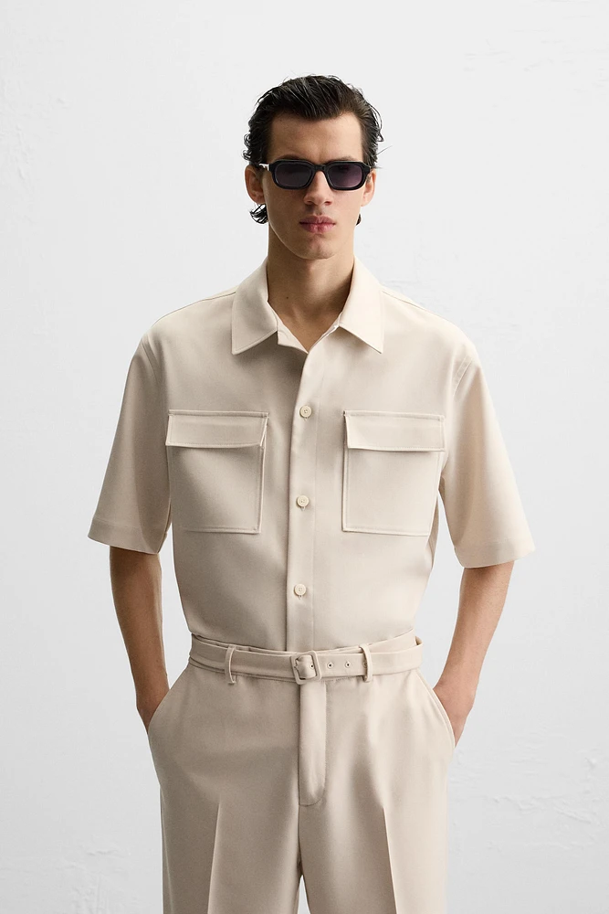RELAXED FIT OVERSHIRT