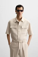RELAXED FIT OVERSHIRT