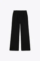 TEXTURED WEAVE PANTS