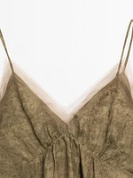 Robe longue nuisette transparence