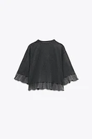 MATCHING RUFFLE TOP