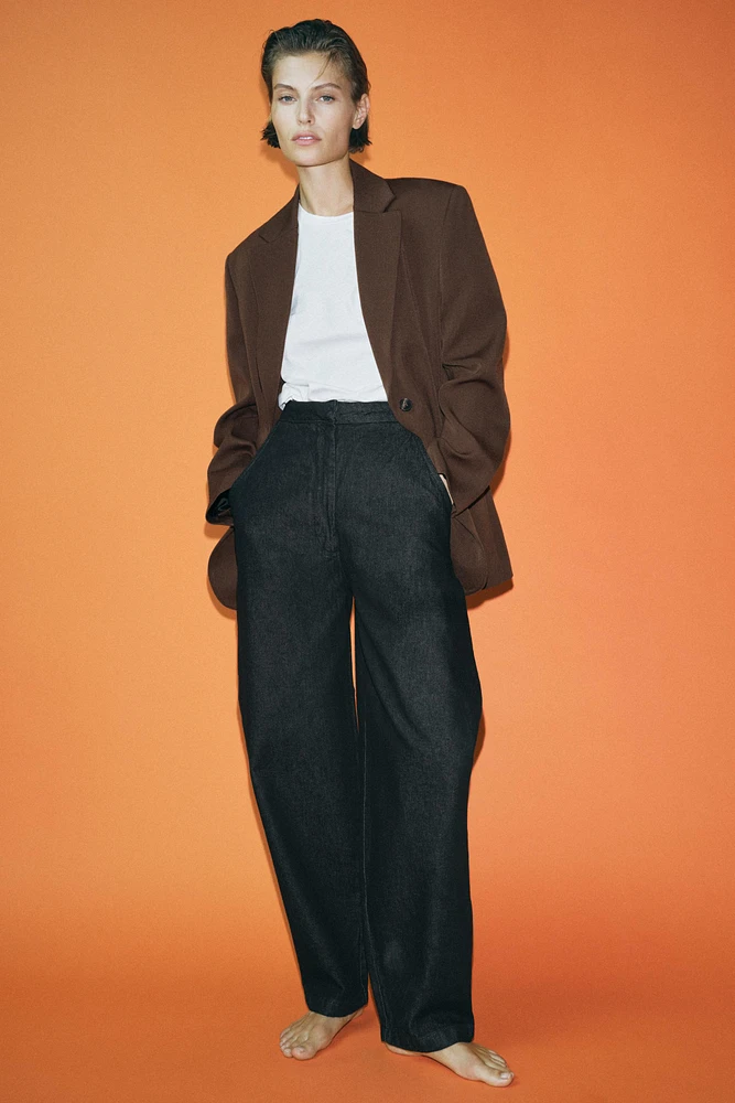 ZW COLLECTION 100% WOOL OVERSIZED BLAZER