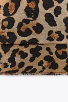 ANIMAL PRINT HANDKERCHIEF