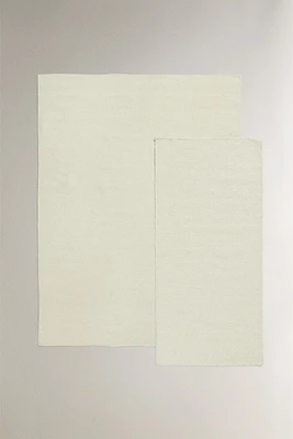 HERRINGBONE WOOL AREA RUG