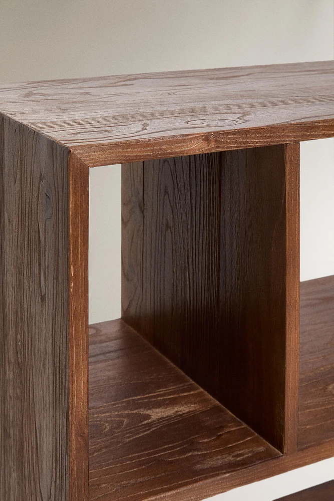 BOOKCASE WITH IRREGULAR SHELVES