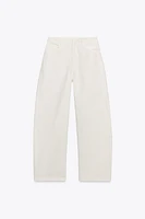 MID WAIST BARREL JEANS ZW COLLECTION