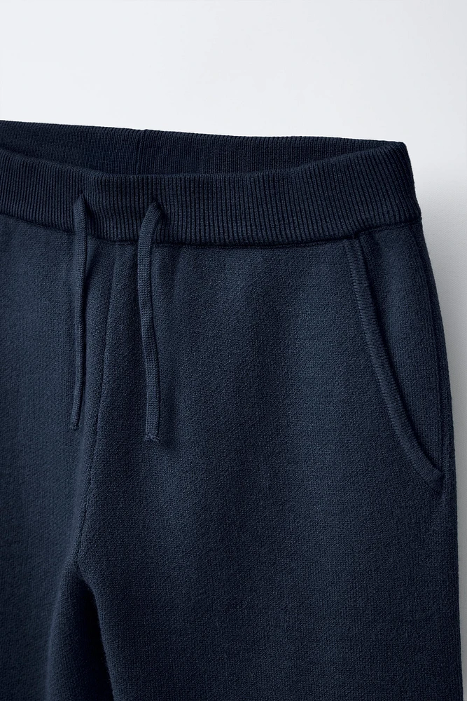 SOFT KNIT JOGGER PANTS