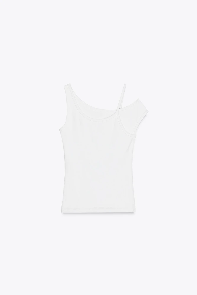 HALTER STRAP TOP