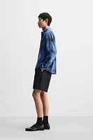 PLAID POCKET SHIRT
