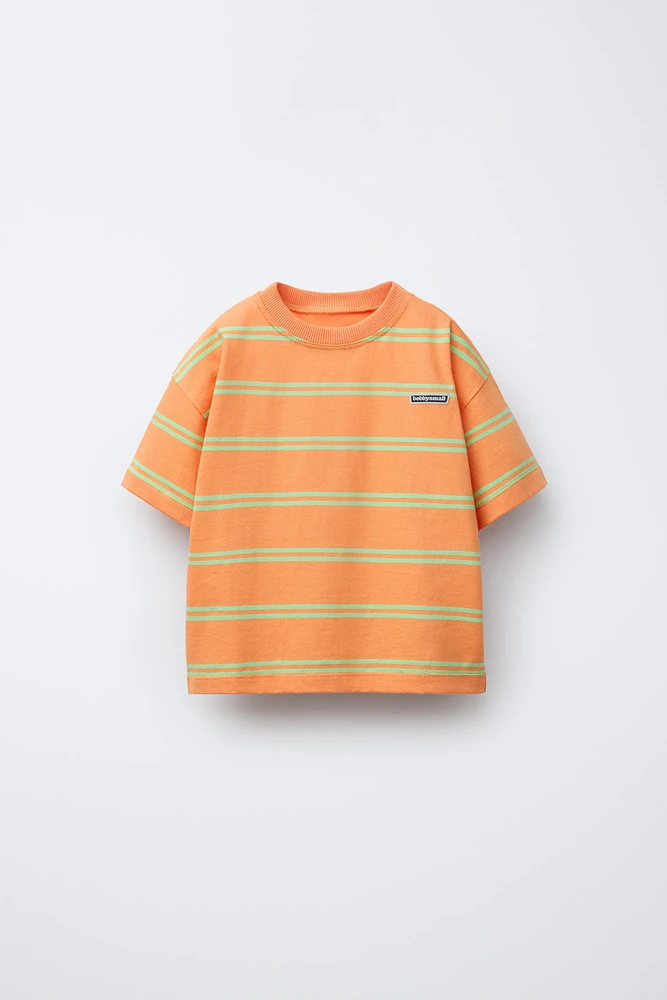 BOBBY SMALL © STRIPED T-SHIRT