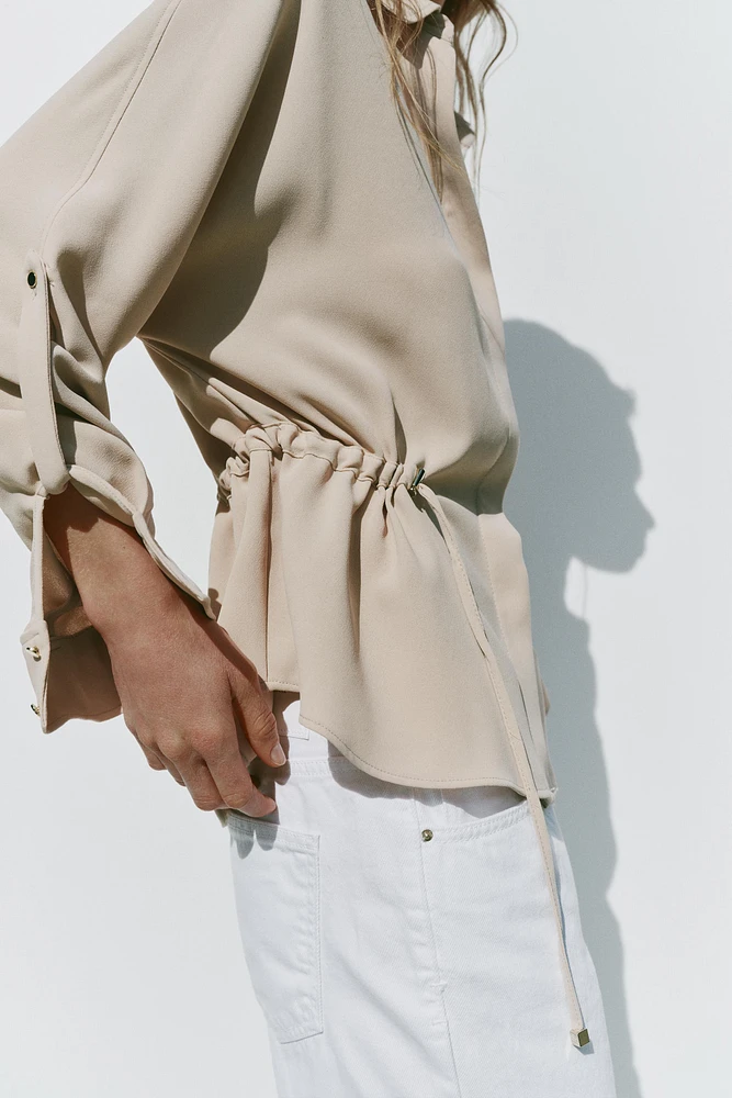 CREPE SAFARI SHIRT