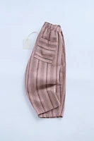ZARA TIMELESS - STRIPED LINEN PANTS