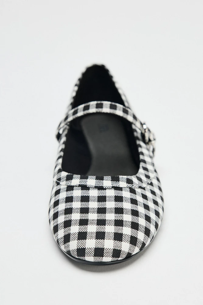 PLAID MARY JANE