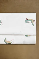 CHILDREN’S CROCODILE FLAT SHEET