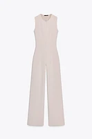 LONG CREPE JUMPSUIT