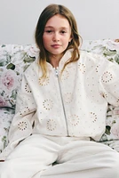 BLOUSON BRODERIE SUISSE