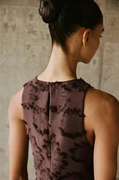 TEXTURED KNIT MINI DRESS