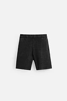 RELAXED FIT KNIT SHORTS