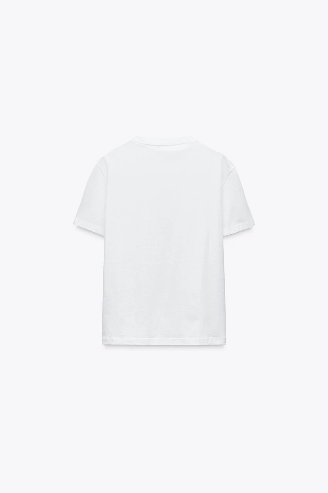 T-SHIRT BASIQUE EN COTON
