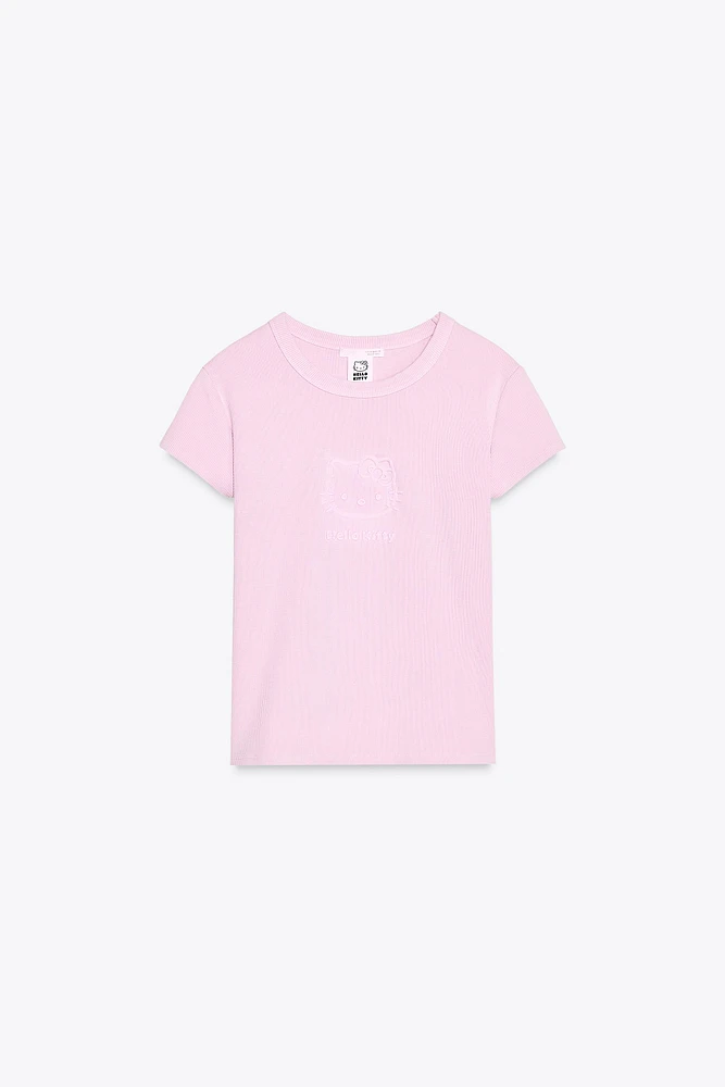 HELLO KITTY © 2025 SANRIO WASHED EFFECT T-SHIRT