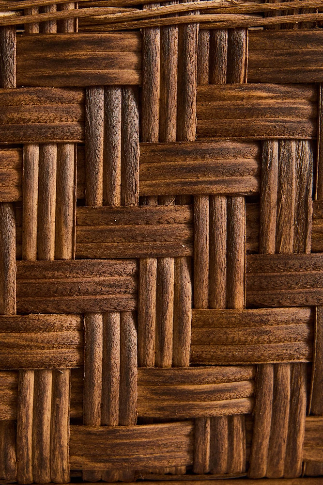 CORBEILLE CARRÉE BOIS