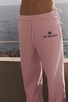 THE WHITE LOTUS FLEECE PANTS