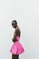 HALTER DRESS