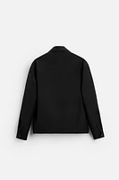 REGULAR FIT PADDED OVERSHIRT
