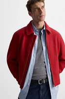 BOUCLÉ WOOL BLEND JACKET