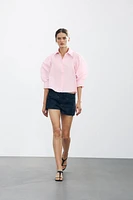 POPLIN SHIRT ZW COLLECTION