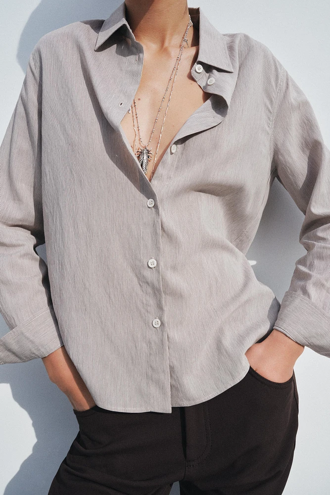 CHEMISE À RAYURES COLLECTION ZW