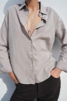CHEMISE À RAYURES COLLECTION ZW