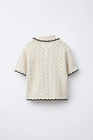 HAUT EN MAILLE POLO