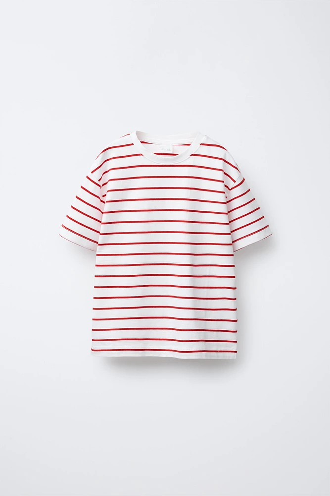 STRIPED BASIC T-SHIRT