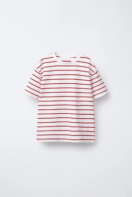STRIPED BASIC T-SHIRT