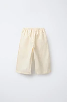 POPLIN LACE PANTS