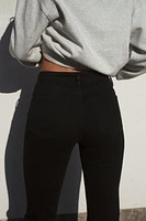 JEAN TRF CROPPED FLARE TAILLE HAUTE