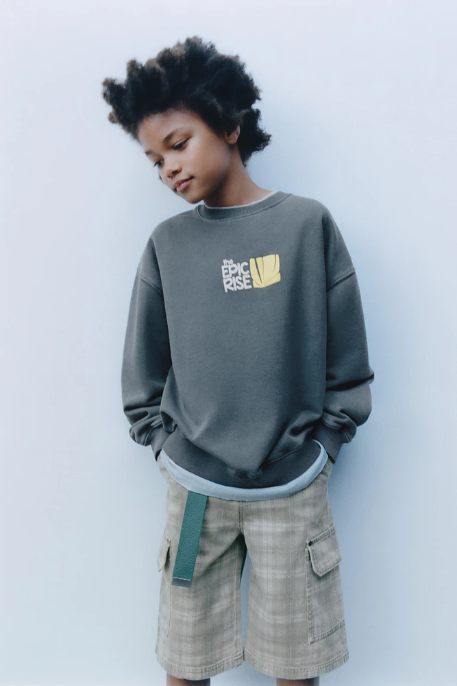 PRINTED SWEATSHIRT