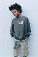 PRINTED SWEATSHIRT