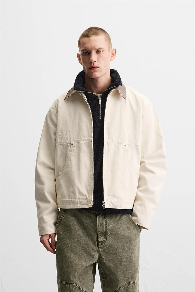 VESTE À IMPRIMÉ ÉCLABOUSSURES