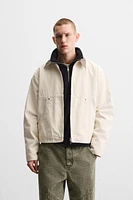 VESTE À IMPRIMÉ ÉCLABOUSSURES