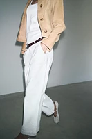 ZW COLLECTION CROPPED CHINO PANTS