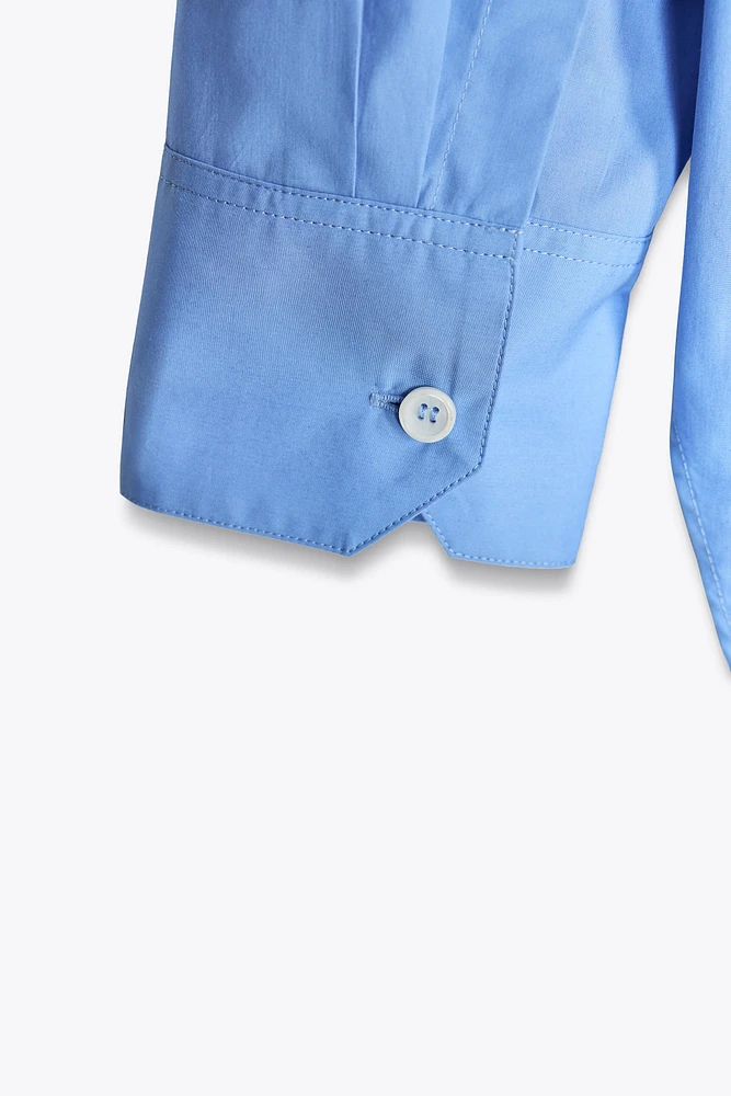 OVERSIZED POPLIN SHIRT ZW COLLECTION