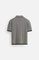 STRIPED KNIT SHIRT