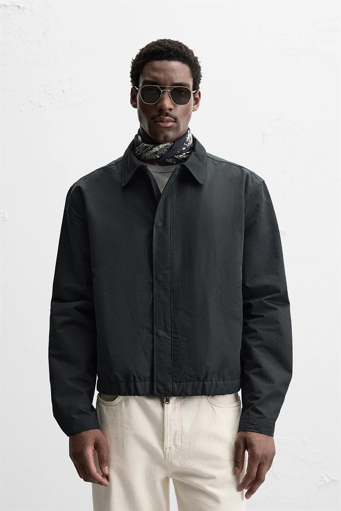 WATER REPELLENT REGULAR FIT JACKET