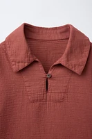 CHEMISE À TEXTURE