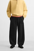WIDE FIT JOGGER PANTS